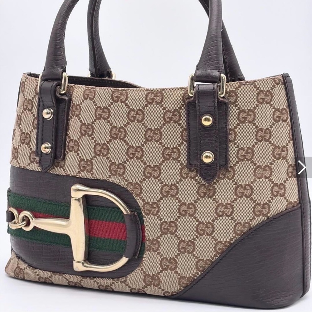 ❌SOLD❌Gucci Brown and Tan Women's Bag